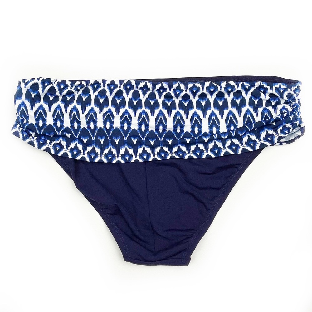 Bleu Rod Beattie Road To Moroccan Fold-Over Sarong Bikini Bottoms - Picture 4 of 10